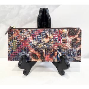 Brahmin Credit Card Slim Wallet Trendsetter Melbourne Genuine Leather NWT